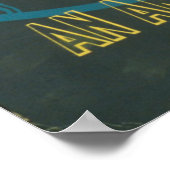 シカゴヴィンテージ公共図書館ポスター ポスター (角)