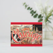 シカゴヴィンテージ旅行はがき ポストカード (スタンド正面)