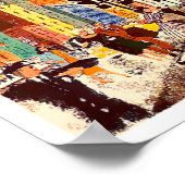 シカゴヴィンテージ旅行ポスター ポスター (角)