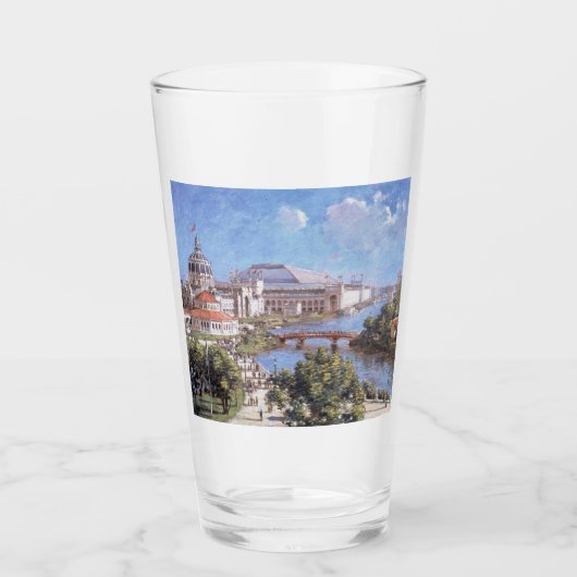 シカゴ万国博覧会（コロンビア博覧会） タンブラーグラス (正面)