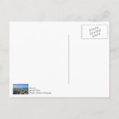 シカゴ上空から ありがとう ポストカード (裏面)