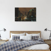 シカゴ上空の嵐 キャンバスプリント (インサイチュ (寝室))