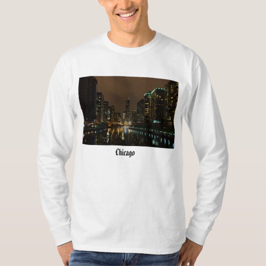シカゴ上空の嵐 Tシャツ (正面)