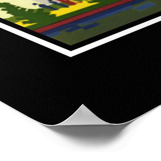 シカゴ世界博覧会のヴィンテージ旅行ポスター ポスター (角)