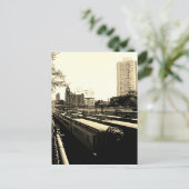 シカゴ中央鉄道駅 ICRR 1969 ポストカード (スタンド正面)