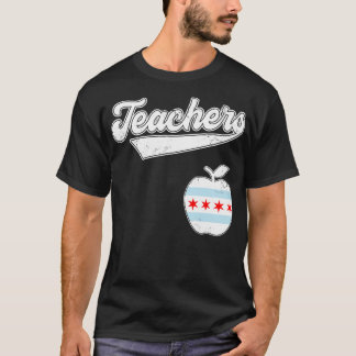 シカゴ先生基金Edのために未来の赤 Tシャツ