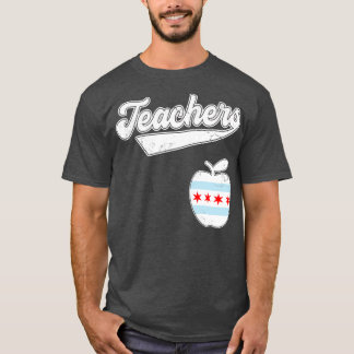 シカゴ先生基金Edのために未来の赤 Tシャツ