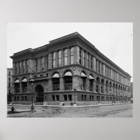 シカゴ公共図書館 ポスター (正面)