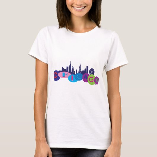 シカゴ円1 Tシャツ (正面)