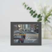 シカゴ冬葉書 ポストカード (スタンド正面)