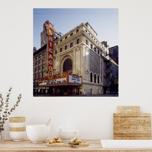 シカゴ劇場のポスター ポスター (キッチン)