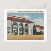 シカゴ動物園ブルックフィールドヴィンテージ ポストカード (正面)