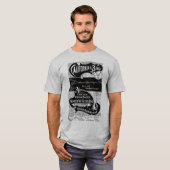 シカゴ北西部1898年シカゴからカリフォルニアまで Tシャツ (正面フル)