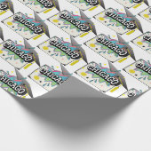 シカゴ卒業生 ラッピングペーパー (角)