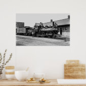 シカゴ及び北西部の鉄道蒸気機関車 ポスター (キッチン)