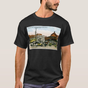 シカゴ及び北西鉄道、デモイン、アイオワ Tシャツ