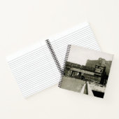 シカゴ商品マートトロリートレインウォーター色 ノートブック (内部)