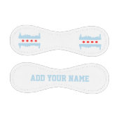 シカゴ国旗のスカイライン 野球ボール (パネル)