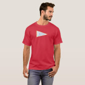 シカゴ国旗の特大 Tシャツ (正面フル)