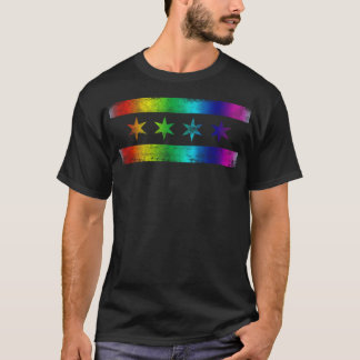 シカゴ国旗ゲイプライドLGBTアパレル(1) Tシャツ