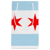シカゴ国旗 スモールペーパーバッグ (正面)