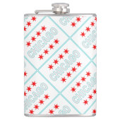 シカゴ国旗 フラスク (正面)