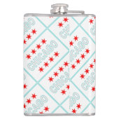 シカゴ国旗 フラスク (裏面)