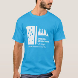 シカゴ在住のUsk+アムステルダム Tシャツ