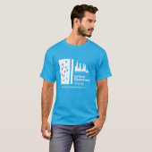 シカゴ在住のUsk+アムステルダム Tシャツ (正面フル)
