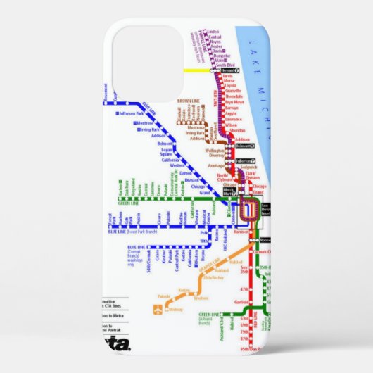 シカゴ地下鉄ケースメイト事件 Case-Mate iPhoneケース (裏面)