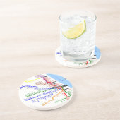 シカゴ地下鉄コースター コースター (側面)