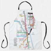 シカゴ地下鉄 エプロン (正面)