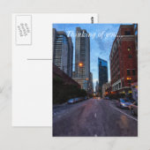 シカゴ夕べドライブ ポストカード (正面/裏面)