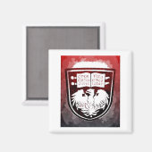 シカゴ大学シールマグネット マグネット (正面/裏面)