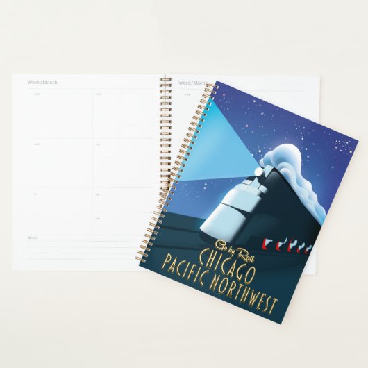 シカゴ太平洋北西部 プランナー手帳 (ディスプレー)