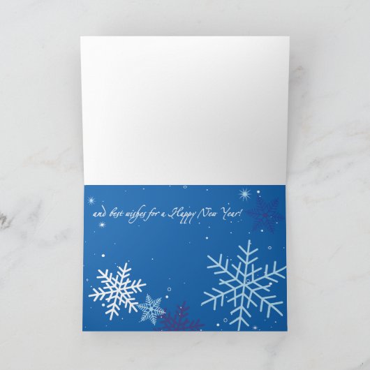 シカゴ季節のごあいさつ シーズンカード (内部)