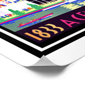 シカゴ宇宙フェアヴィンテージ再生 ポスター (角)