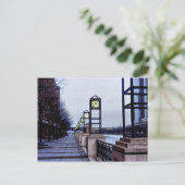 シカゴ川沿いの散歩 ポストカード (スタンド正面)