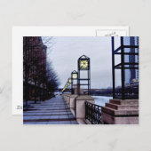 シカゴ川沿いの散歩 ポストカード (正面/裏面)