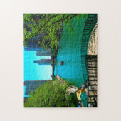 シカゴ川。 ジグソーパズル (縦)