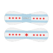 シカゴ州旗，イリノイ州，モノグラム/野球ボール 野球ボール (パネル)