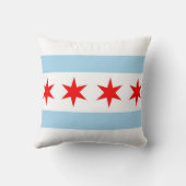 シカゴ州旗、イリノイ州MoJo枕 クッション (裏面)
