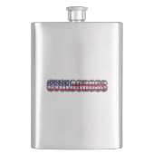 シカゴ州旗 フラスク (正面)