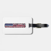 シカゴ州旗 ラゲッジタグ (裏面横)