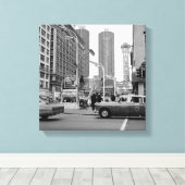 シカゴ州通り1967年5月7日ジェームズボンド キャンバスプリント (インサイチュ (ウッドフロア))