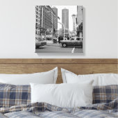シカゴ州通り1967年5月7日ジェームズボンド キャンバスプリント (インサイチュ (寝室))