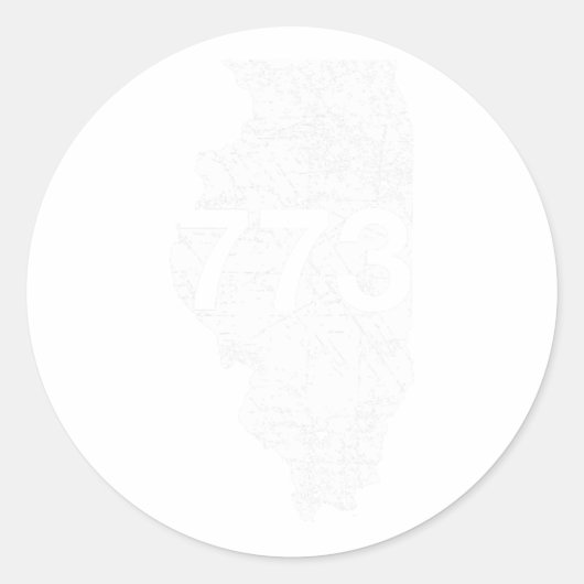 シカゴ市外局番773 ラウンドシール (正面)