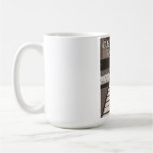 シカゴ市旅行ポスター コーヒーマグカップ (左)