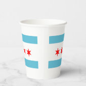 シカゴ市旗紙カップ 紙コップ (右)