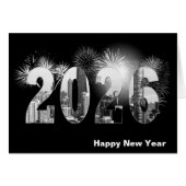 シカゴ市2026年新年の花火 (正面横)